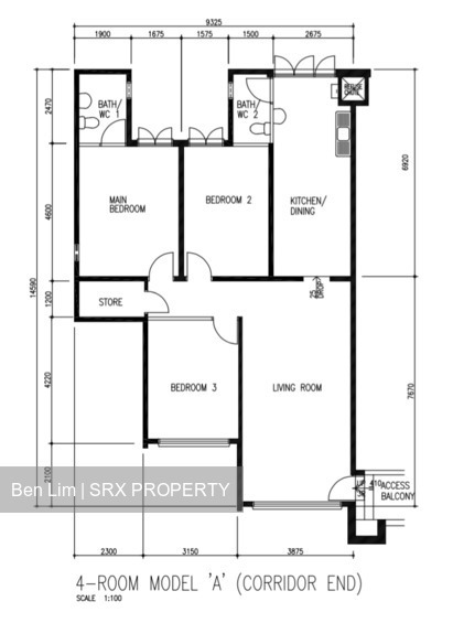 Blk 340 Bukit Batok Street 34 (Bukit Batok), HDB 4 Rooms #187336592